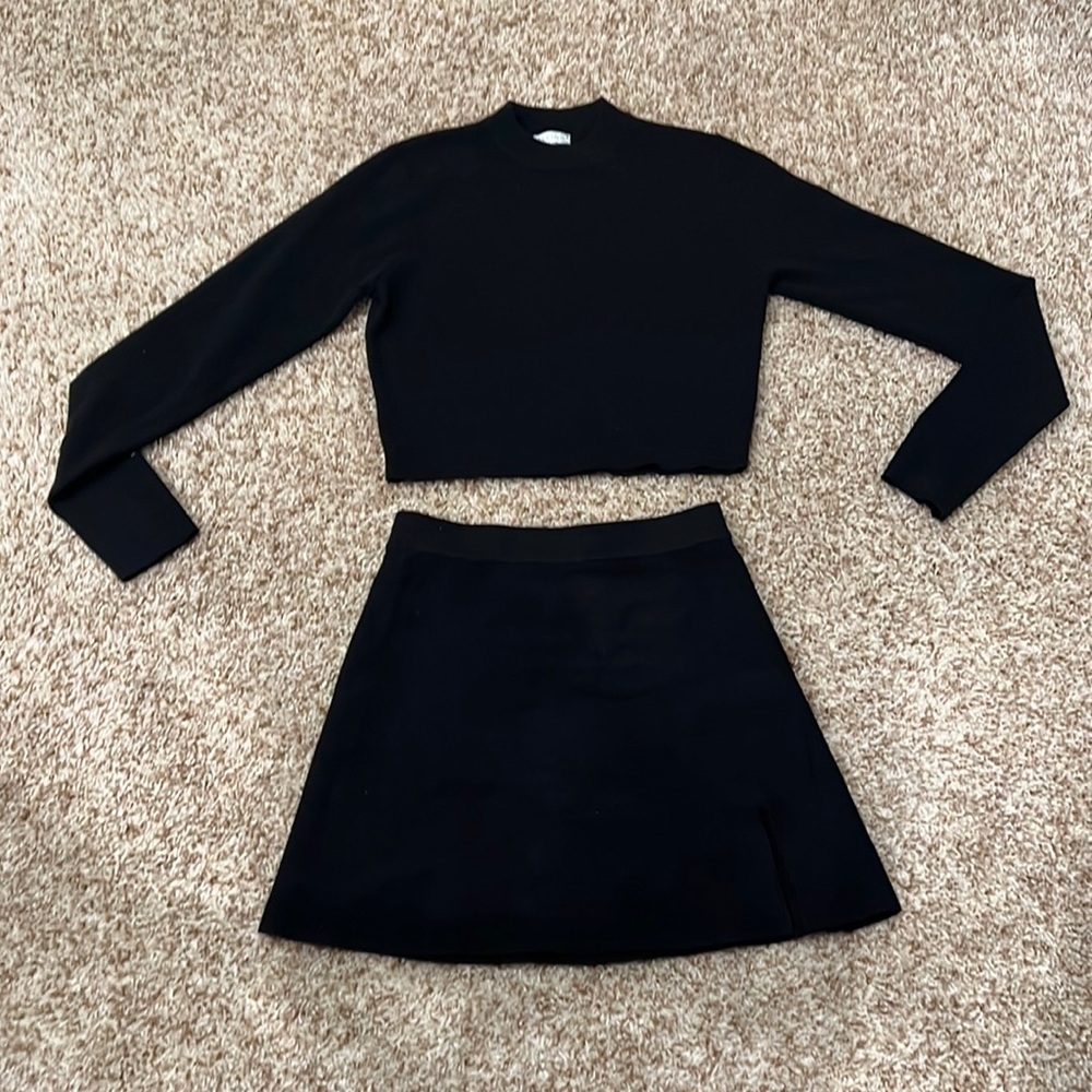 Falling Love 2 piece skirt set
